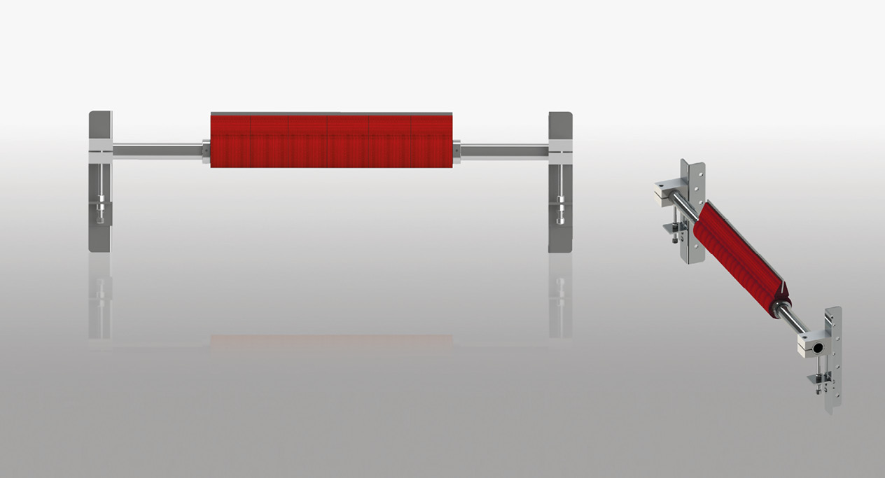 Bidirectional multi blades scraper